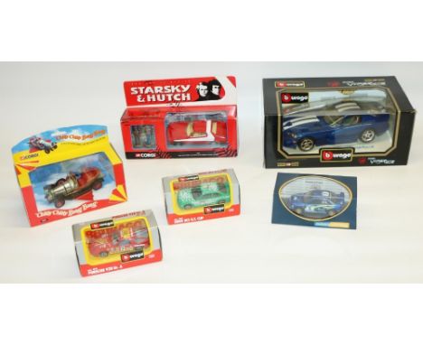 Diecast model vehicles: Burago Diamonds 1:18 scale Dodge Viper GTS Coupe (1996) cod. 3030, Burago 1:43 scale BMW M3 G.T. Cup 