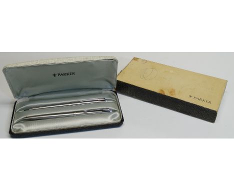 BOXED & CASED PARKER DUETTE PEN SET 
