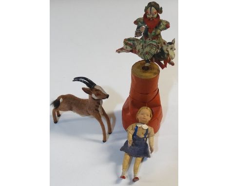 CHINESE PUPPET DOLL & ANTELOPE 