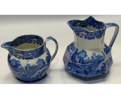 2 COPELAND SPODE ITALIAN & JUGS 