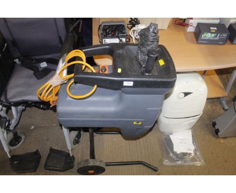 A Challenge extreme garden shredder with collection bag, poker and instructions