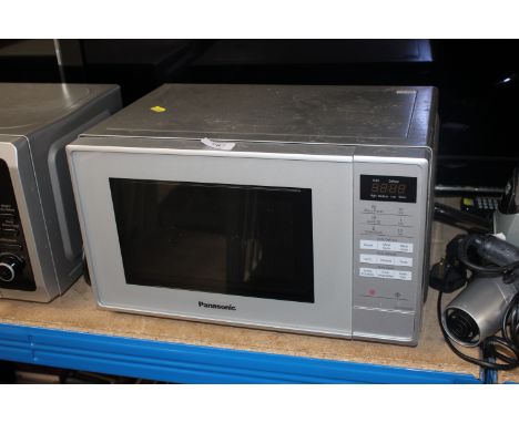 A Panasonic microwave 