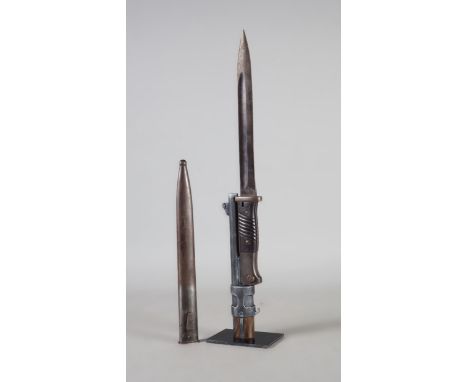 Wehrmacht Seitengewehr SG 84/98, Paul Weyersberg, 1939SG 84/98 (3. Modell), Beidseitig gekehlte Klinge, geschärft und brünier