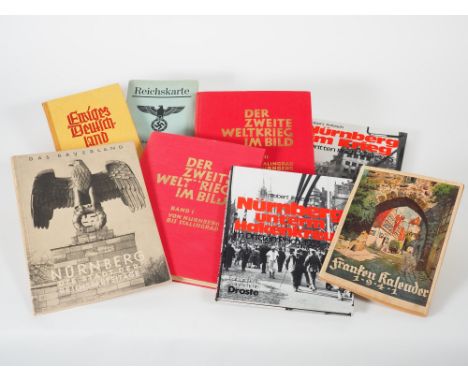 Drittes Reich: Konvolut Literatur Nürnberg / FrankenNürnberg die Stadt der Reichsparteitage, Verlag: Bayerland-Verlag, Münche