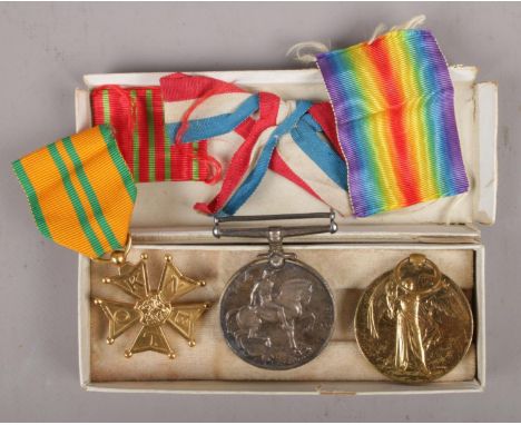 A collection of medals, to include first world war pair; Victory and War medals named to 131423 Sapper F Garbutt, Royal Engin