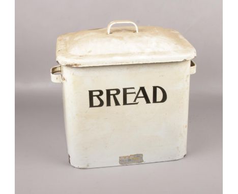 A Enamel Bread bin  
