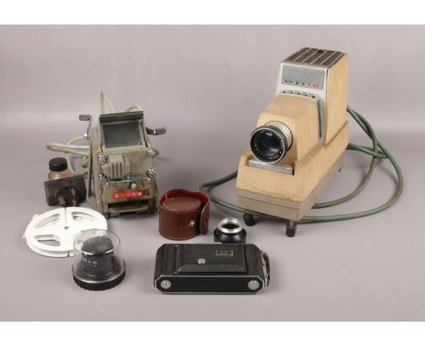 Hanimex Argus 500 projector, Dolland &amp; Aitchison projector to include Kodak B Six -20 etc  