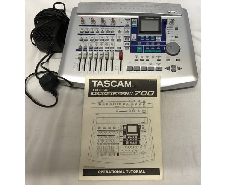 Tascam digital Portastudio 788 with manual.