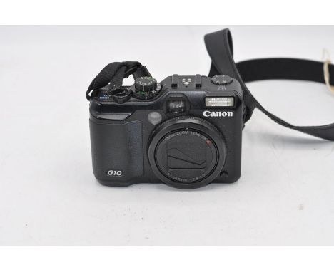 Canon PowerShot G10 camera with charger