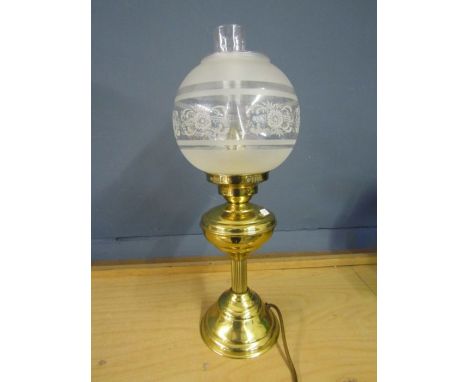 An electric oil lamp