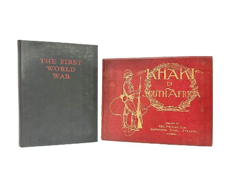 Khaki in South Africa, published by Geo Newnes, Ltd; An Album of Pictures and Photographs Illustrating the Chief Events of th