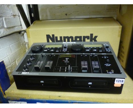 A NUMARK CDMIX1 CD MIXING CONSOLE, (brand new/boxed)