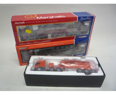 THREE BOXED CORGI CLASSICS MODERN TRUCK MODELS, (3)