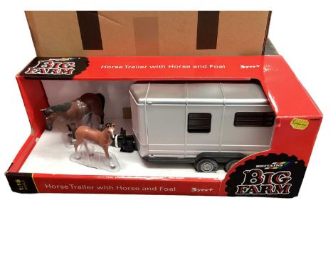 Britons Big Farm 1:16 Scale Horse &amp; Trailer No.42846, Playmobil Noah's Ark No.5276, Country Farm 1:32 Scale Playset &amp;