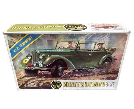 Airfix 1:32 scale Monty's Humber, Bugatti 35B, Maserati Indy &amp; 1926 Morris Crowley (4)