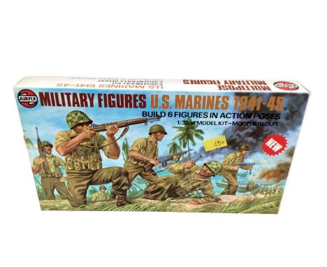 Airfix 1:32 scale Multipose Military Figures US Marines 1941-45, all boxed 03583-9 (8)