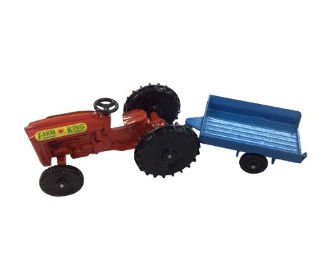 Lone Star Farmer's Boy series David Brown tractor No.1760, Forked Bale Lift No.1715, Case 1594 Tractor No.1760 &amp; Acrobat 