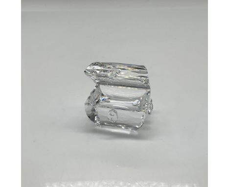 Part of the Fables and Tales theme group. Figural is made from clear crystal and designed with represented handles and front 