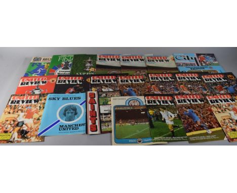 A Collection of 30 Football Programmes, 1960's - 1970's, to Include World Cup Souvenir 1966 
