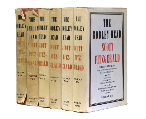 Fitzgerald (F. Scott).The Bodley Head Scott Fitzgerald. Volumes One to Six.The Bodley Head, 1958-63 first editions thus, six 