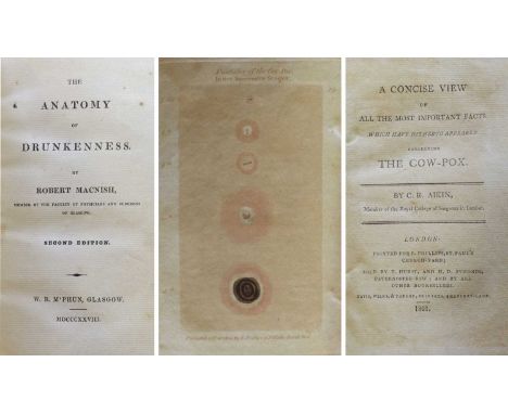 Aikin (C.R.).A Concise View Of All The Most Important Facts Which Have Hitherto Appeared Concerning The Cow-Pox, Printed for 
