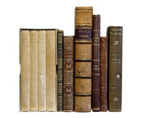 Bloomfield (Robert).The Farmer's Boy; Rural Poem.Vernor and Hood, 1800, first edition, quarto, [2], xvi, 102 pages, hand-colo