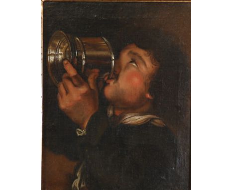Holland oil on canvas 17th workshop "of Karel van Mander" - Sizes: Cadre H=480mm L=400mm Toile H=380mm L=300mm - Weight (K): 