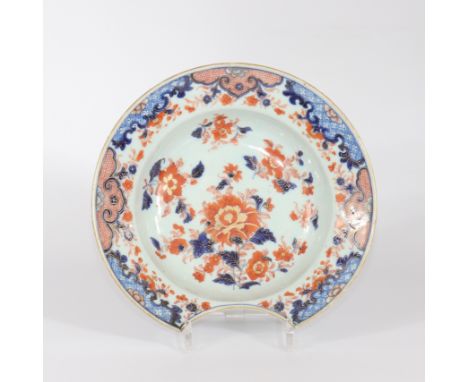 China porcelain beard dish Japanese decor 18th - Sizes: D=270mm - Weight (K): 0,875kg - Condition: at first glance - good con