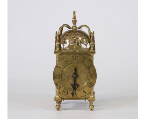 19th century "lantern" clock - Sizes: H: 230 mm L: 100 mm - Weight (K): 1,58kg - Condition: at first glance - good condition 