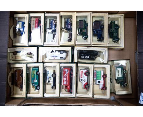 A collection of Boxed Lledo Days Gone  scale model Commercial &amp; Advertising Vehicles 