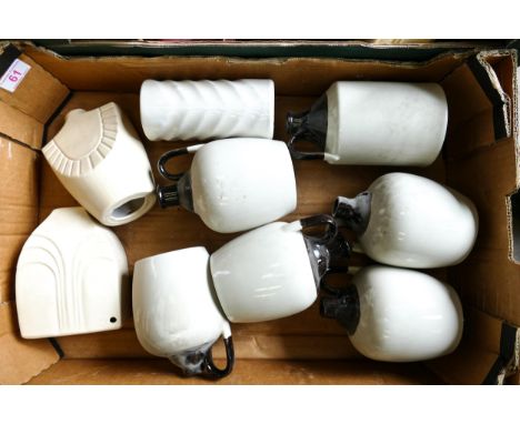 Wade Whisky &amp; Spirt Un-named Decanters  .These items were removed from the archives of the Wade factory and are possible 
