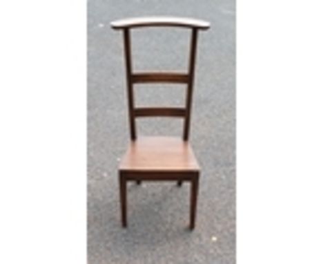 Pair of 19th Century Barley Twist Dining Chairs Together With 19th Century Prie Dieu Chair, and Two 19th Century Chippendale 