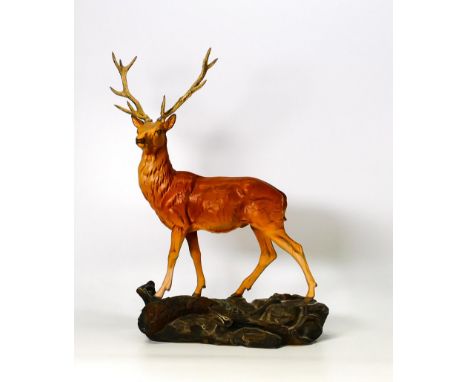 Beswick stag on rock figure model 2629 