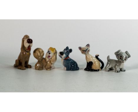 A collection of Wade Lady &amp; The Tramp Whimsies(5) 