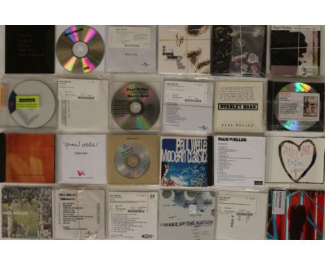 PAUL WELLER /PROMO ALBUMS - CDs. Smart bundle of 57 x promo CDs, including some duplicates/variants. Titles include Bootcut (