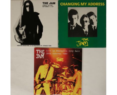 THE JAM / PRIVATE RELEASES - LPs. Killer selection of 3 x LPs. Titles include The Jam (SOUNDS 03, Ex+/Ex+), Changing My Addre