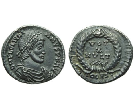 Julian II (360-363), Reduced Siliqua, Arles, AD 360-363; AR (g 2,37; mm 18; h 12); D N FL CL IVLI - ANVS P F AVG, diademed, d