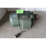 W-Industrial Electric Motor Model WWES15-18-254T 15 HP