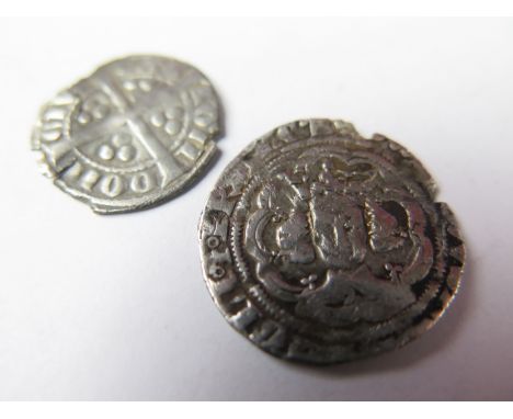 Edward III silver halfgroat, London Mint, Fourth Coinage, 1351-1377, Pre-Treaty Period, 1351-1361, with French title, Class C