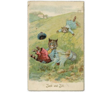 Louis Wain, Tuck Calandra 297 Jack & Jill   (1)