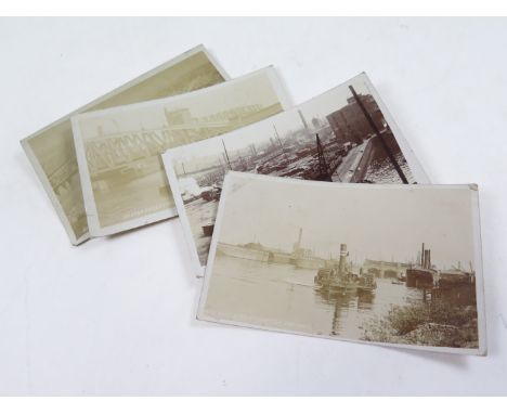 Manchester Ship Canal, small original collection of R/P's   (4)