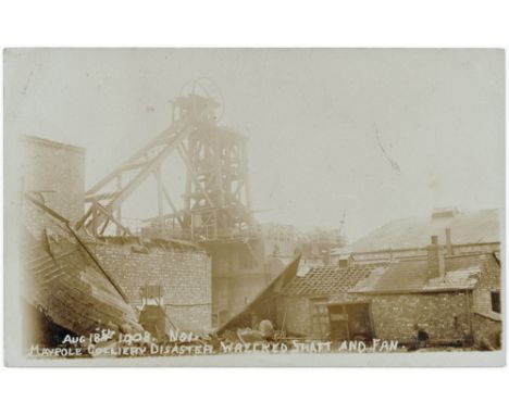 Maypole Colliery Disaster Aug 1908 no.1 R/P   (1)