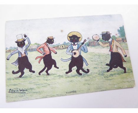 Louis Wain, Faulkner 541F Niggers   (1)