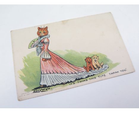 Louis Wain, Davidson 6092 It's Twins this time (1)