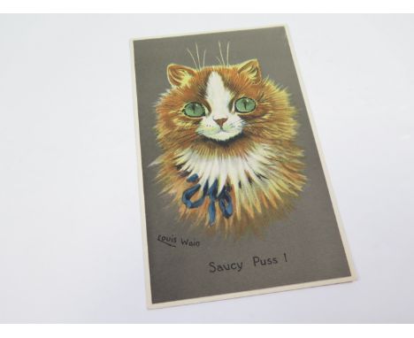 Louis Wain, Valentines, Saucy Puss (1)
