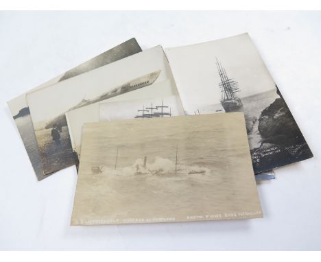 Shipwrecks, small original collect, R/P's   (8)