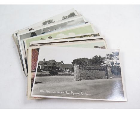 Kent, nice collection, including R/P's, street scenes, hop picking, markets, etc   (approx 31 cards)