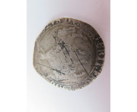 Charles I silver halfcrown, Tower Mint under the King 1625-1642, mm, not visible but has C R beside reverse oval shield = Por