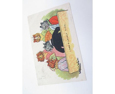 Louis Wain, Davidson 6092 I had a lovely time   (1)