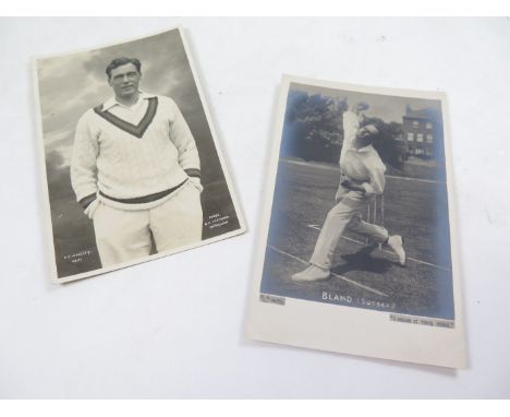 Cricket, F Woolley & Bland, R/P   (2)